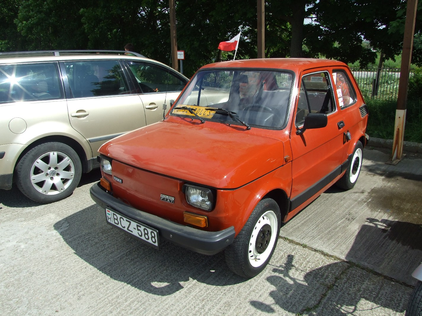 k Polski Fiat 126 1a