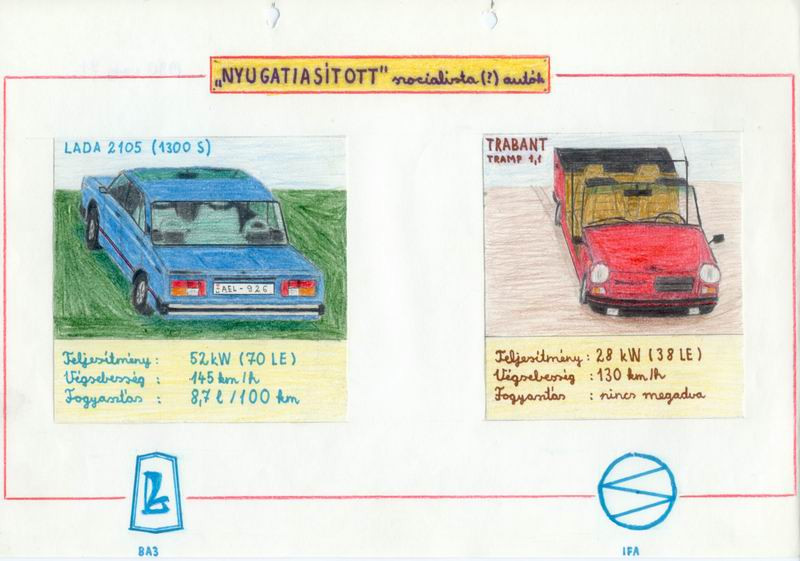 Lada 2105, Trabant Tramp 1,1 - 1990 vagy 91