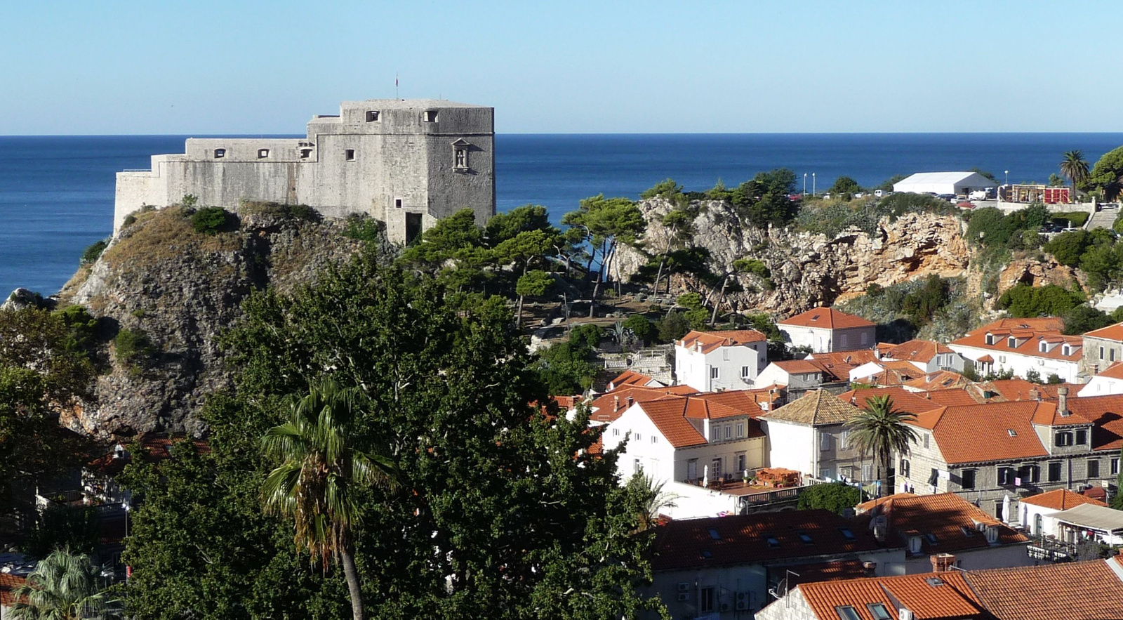 2013. szept. - szobánk ablakából - Dubrovnik