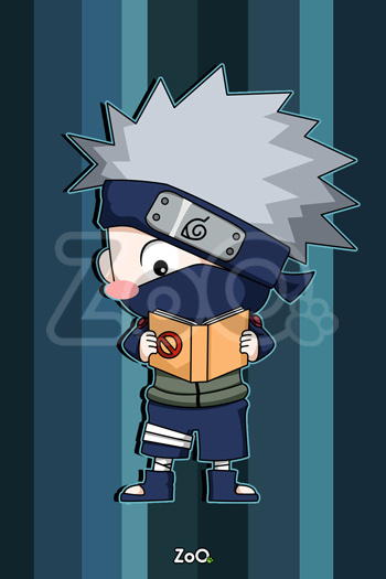 Kakashi   Naruto by EstudioZoo