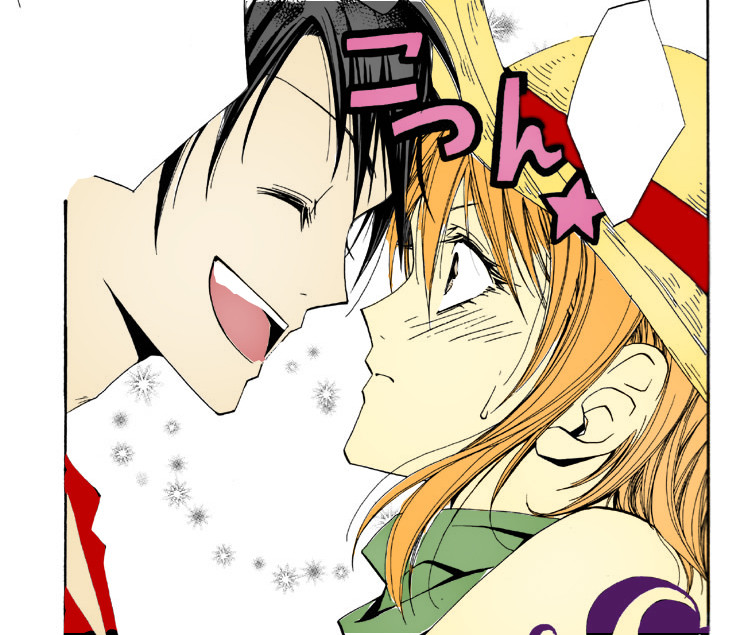 Luffy x Nami by scapegoat75