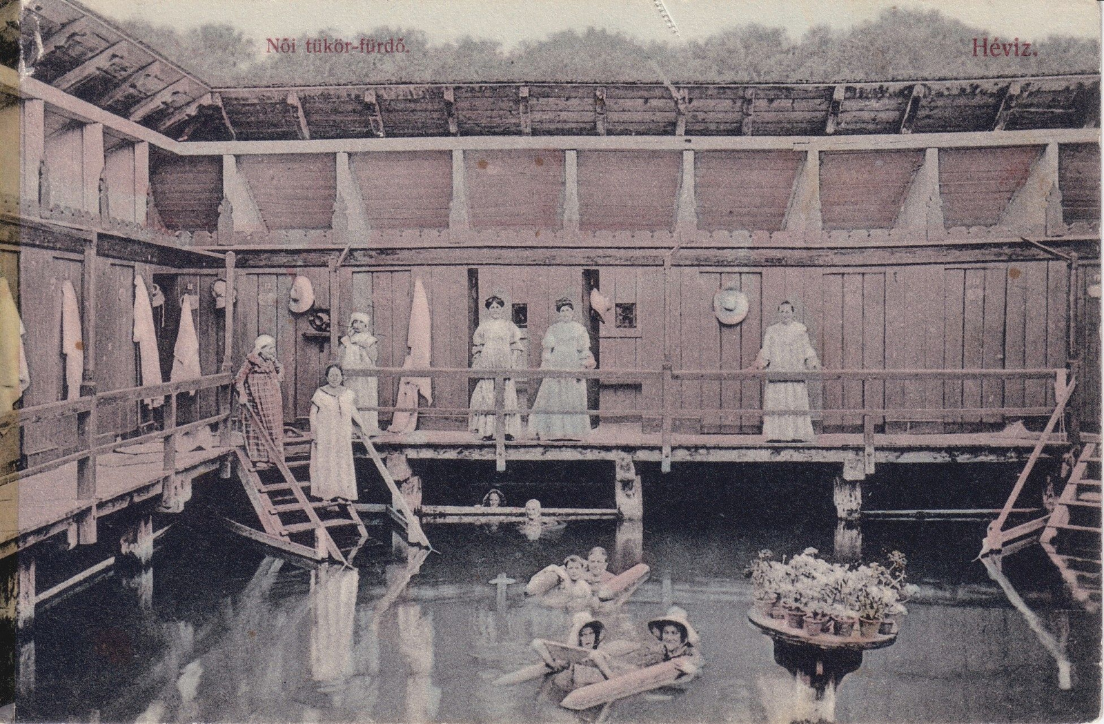 Anno:1903. Női tükörfürdő