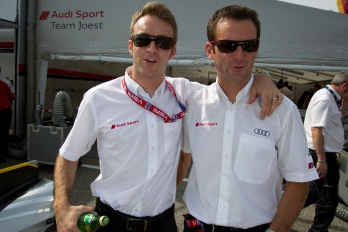 Timo Bernhard és Romain Dumas