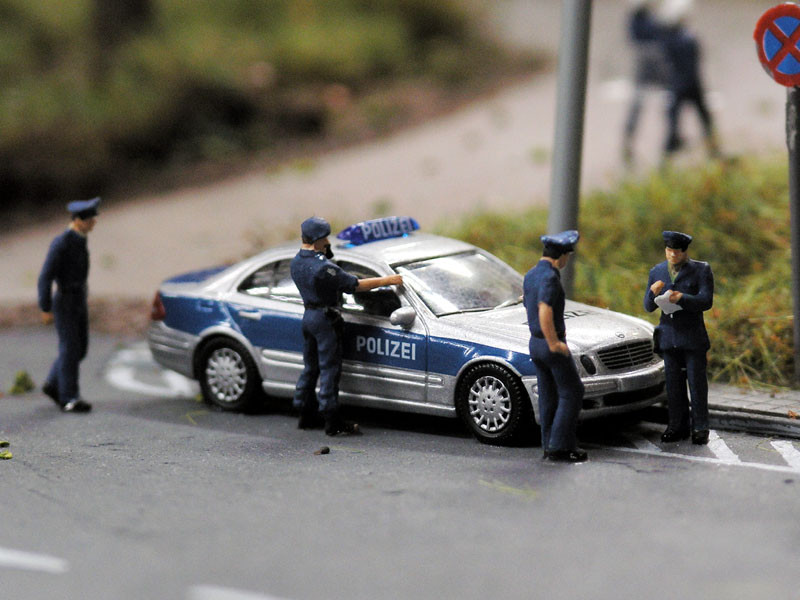 polizei merci modell