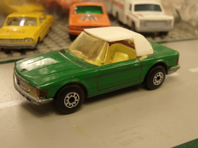 Mercedes 350SL Bulgarian Matchbox