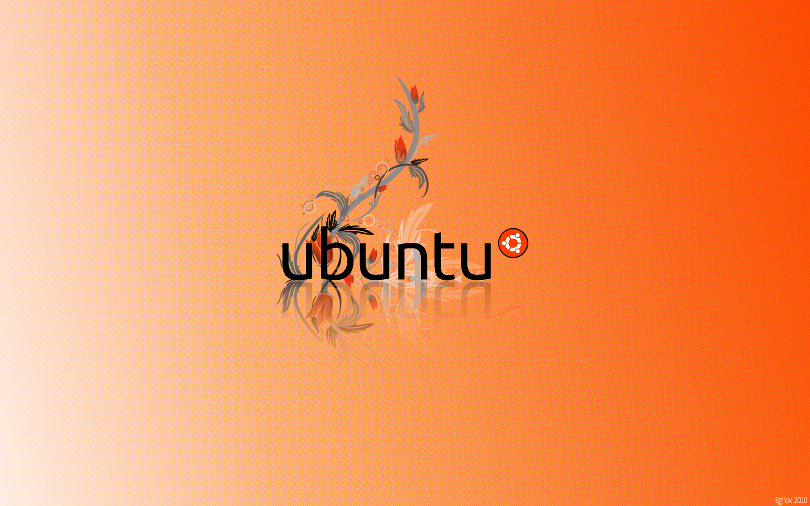 EgFox Ubuntu Orange HD 2010 by Eg Art