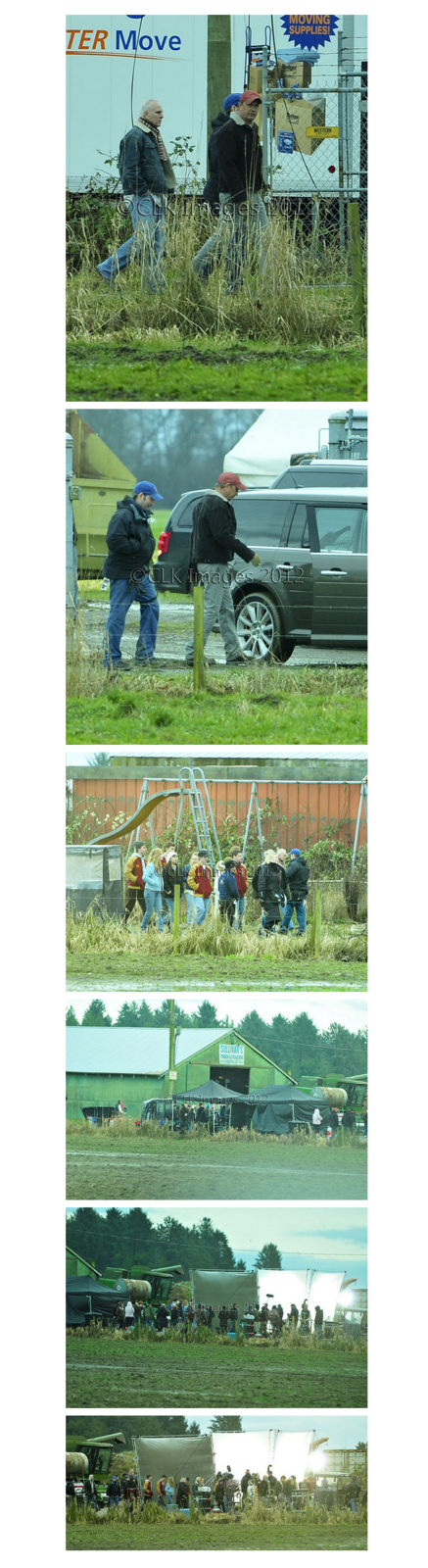 Superman Man of Steel Set Photos with Kevin Costner as Pa Kent M