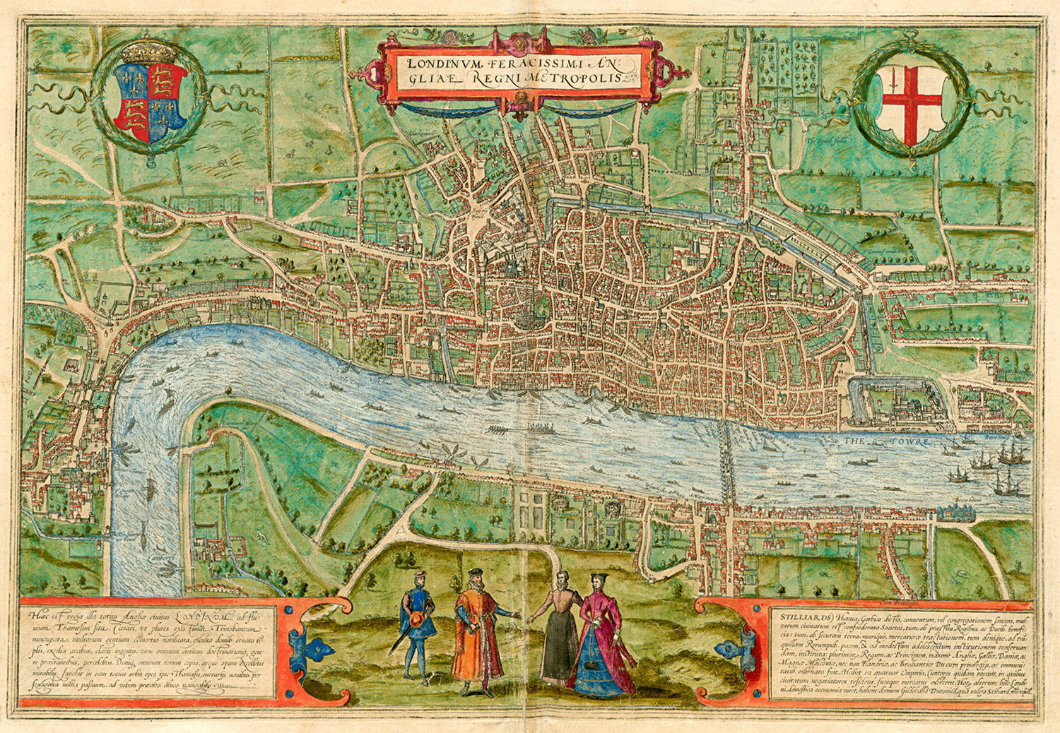 London (Londinum) a XVI–XVII. század fordulóján