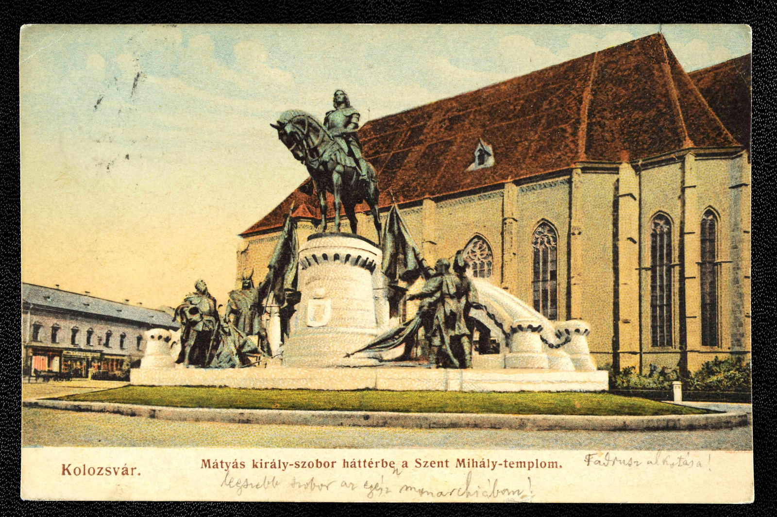 Fadrusz János Mátyás király-szobra