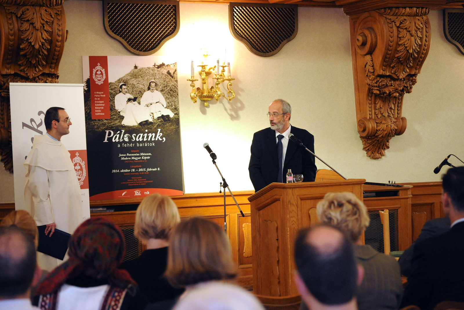 dr. Tüske László köszönetet mond a Pálos Rendnek