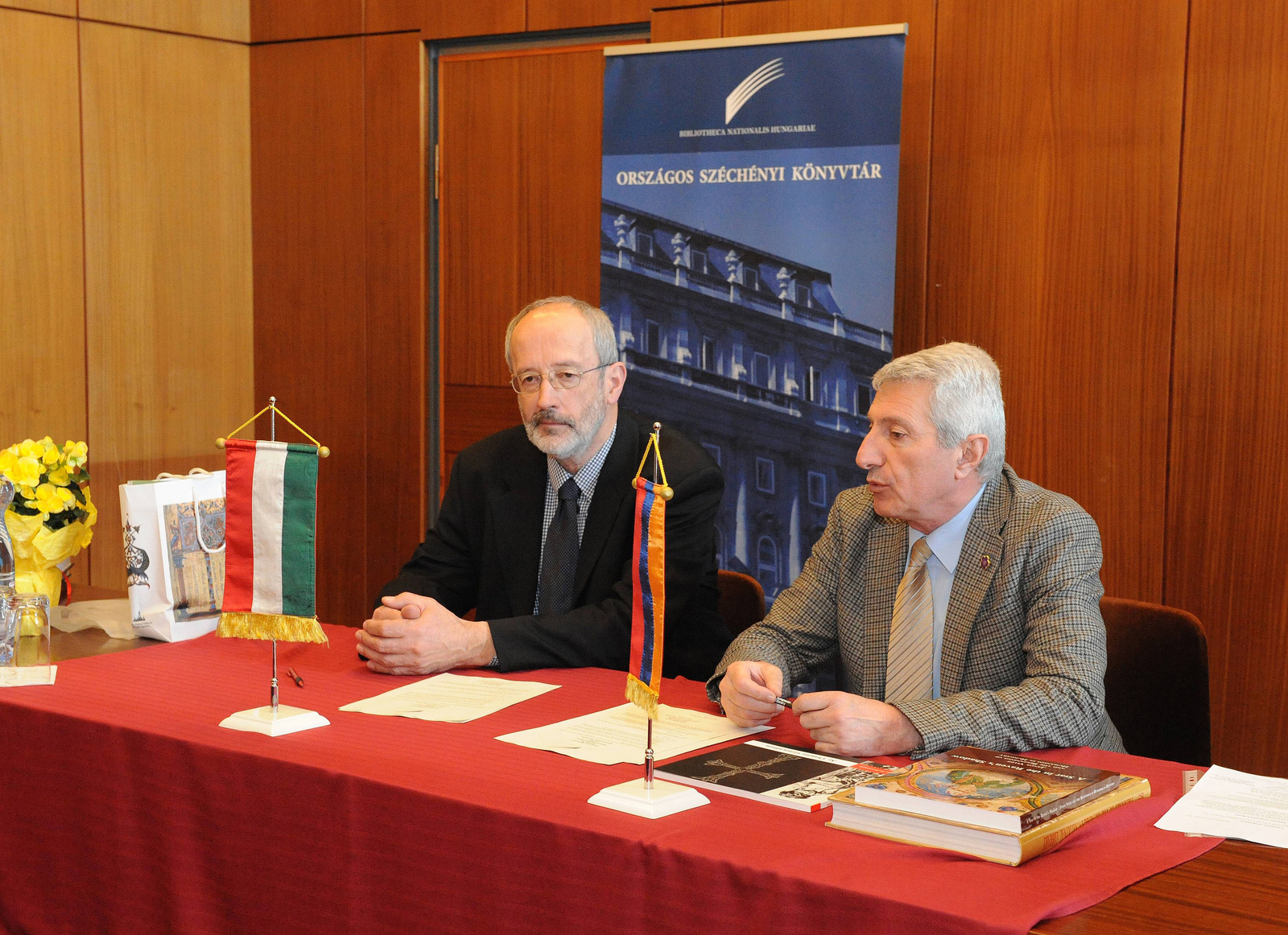 Együttműködés az örmény nemzeti könyvtárral
