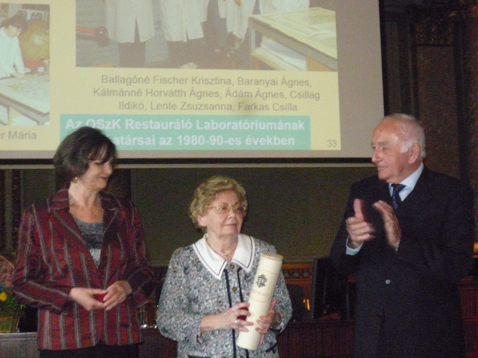 Érdi Marianne, Kozocsa Ildikó és Poprády Géza