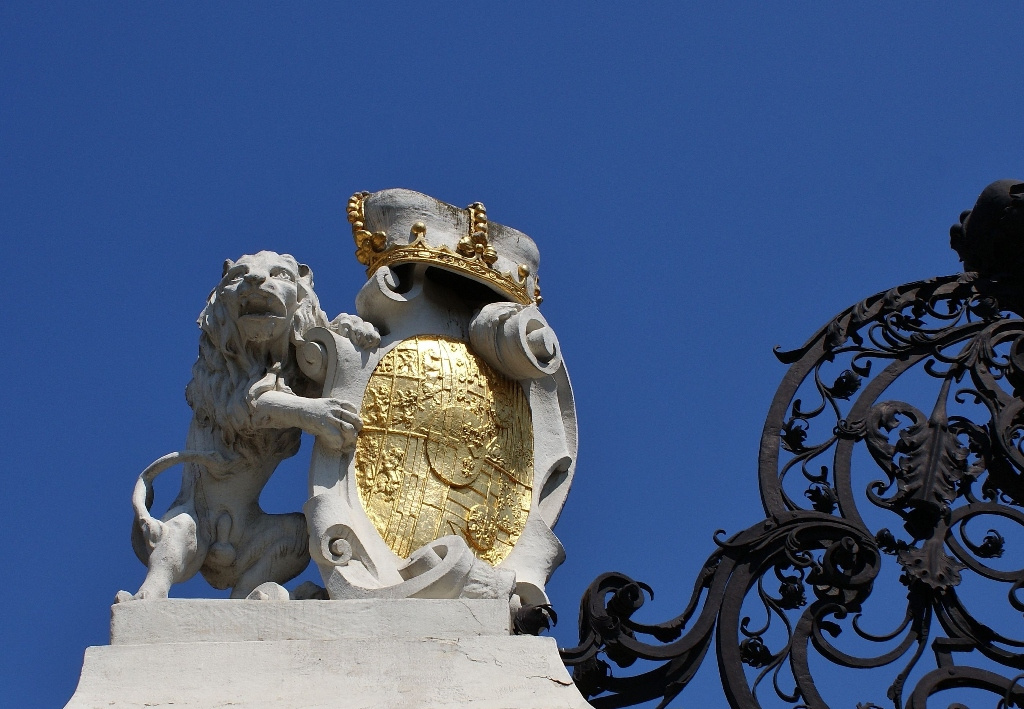 2012. Bécs - Belvedere Palota - oroszlános kapu