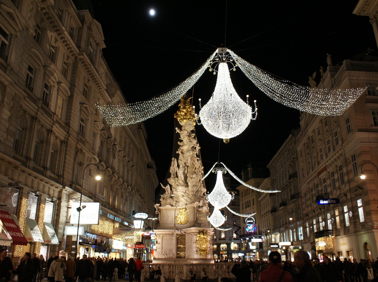 Bécs 2009. Graben az exkluzív bevásárló utca~