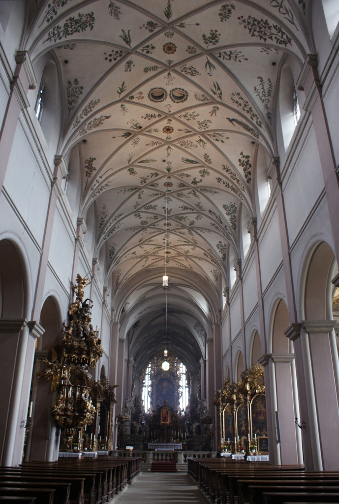 Bamberg - a St. Michaelskirche főhajója