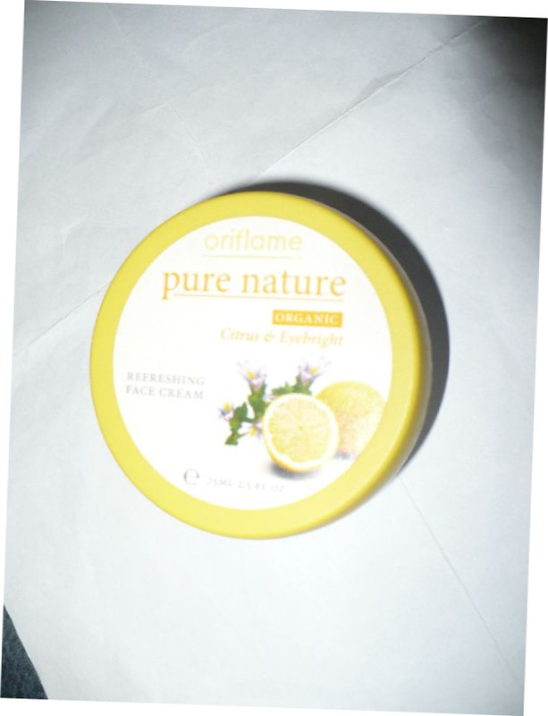 Arckrém Oriflame Pure nature citrus P1080601