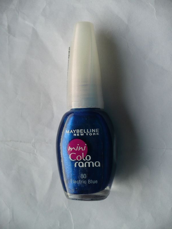 Körömlakk Maybelline Colorama 080 electric blue P1080981