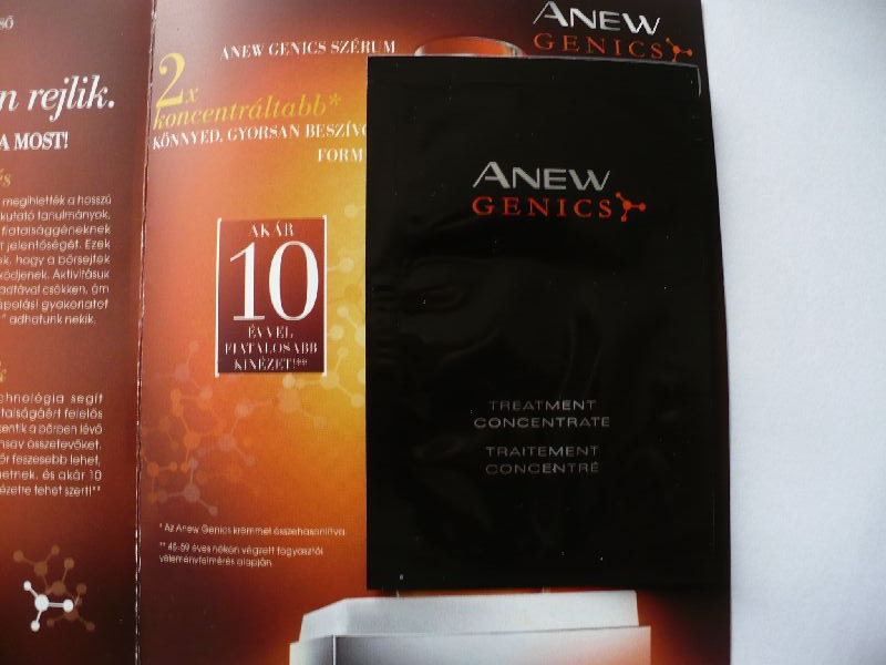 Arckrém minta Avon Anew genics serum P1090178