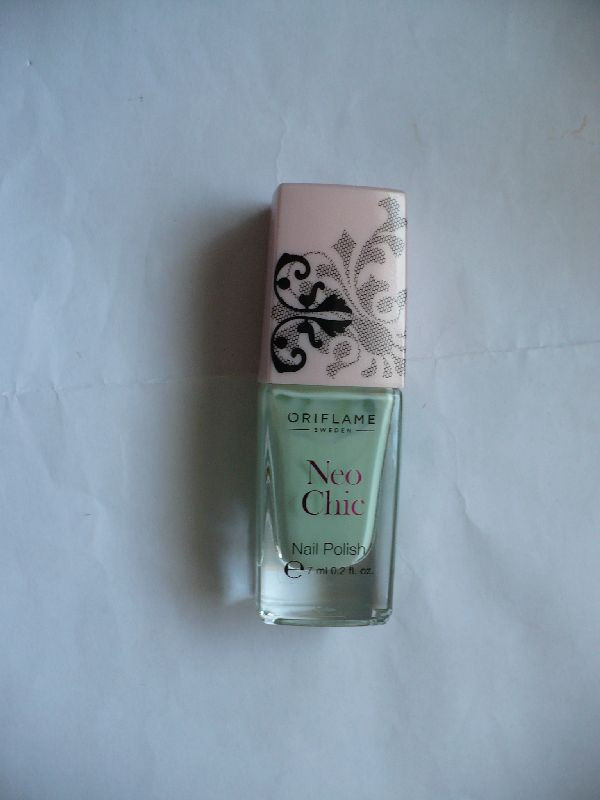 Körömlakk Oriflame Neo chic mint pear P1090834