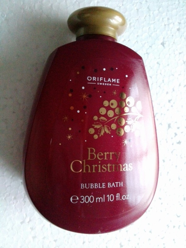 Habfürdő Oriflame Karácsony Berry christmas CAM00166