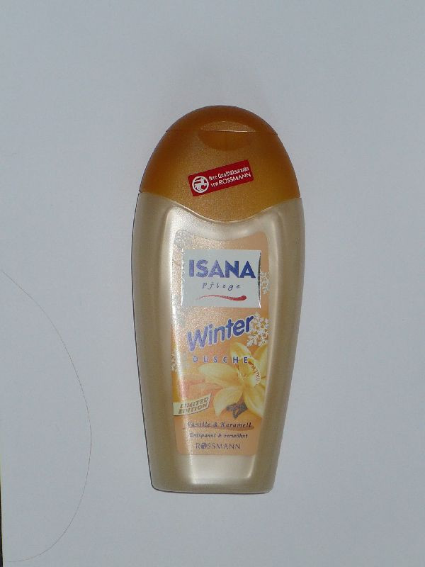 Tusfürdő Rossmann Isana Winter vanilia, karamell P1030322