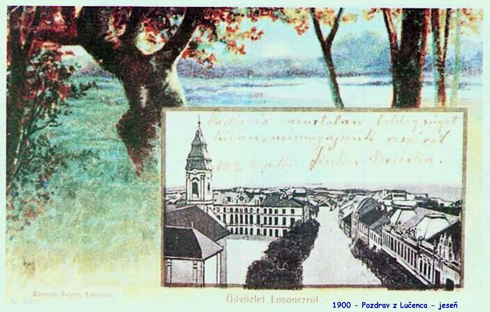 1900 - Pozdrav z Lučenca - jeseň