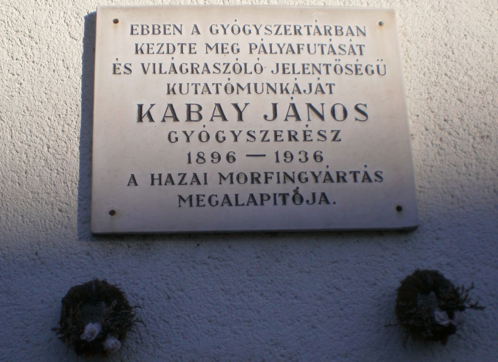 Kabay János gyógyszertár