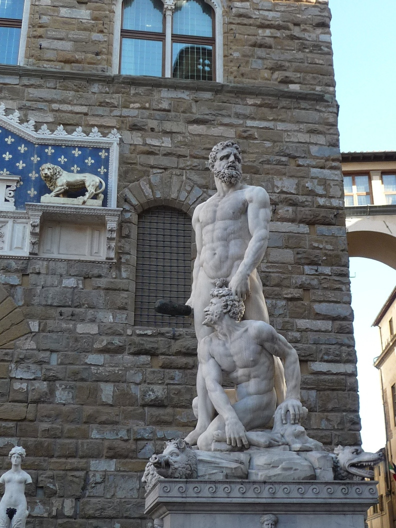 Firenze - Bandinelli: Hercules és Cacus