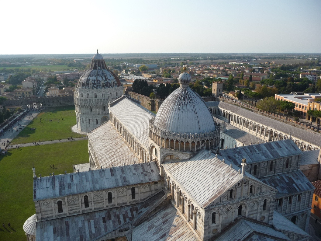 Pisa - A Dóm és a Baptisterium