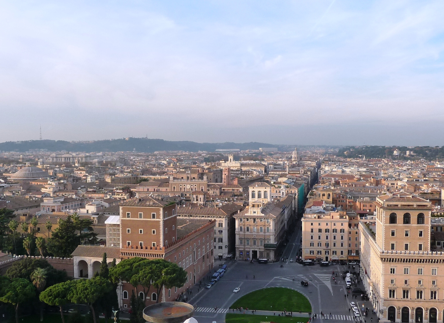 Róma - Piazza Venezia fentről