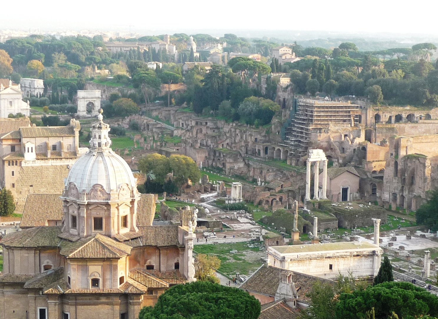 Róma - Roman Forum fentről