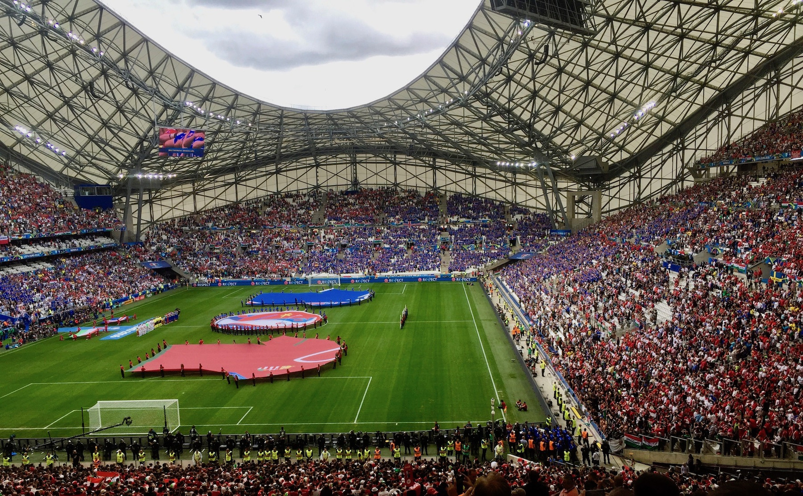 Marseille, Stade Vélodrome, EURO2016, HUN-ICE 1-1