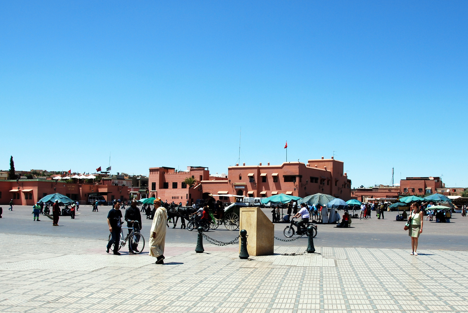 Jemma Fna tér, Marrakech