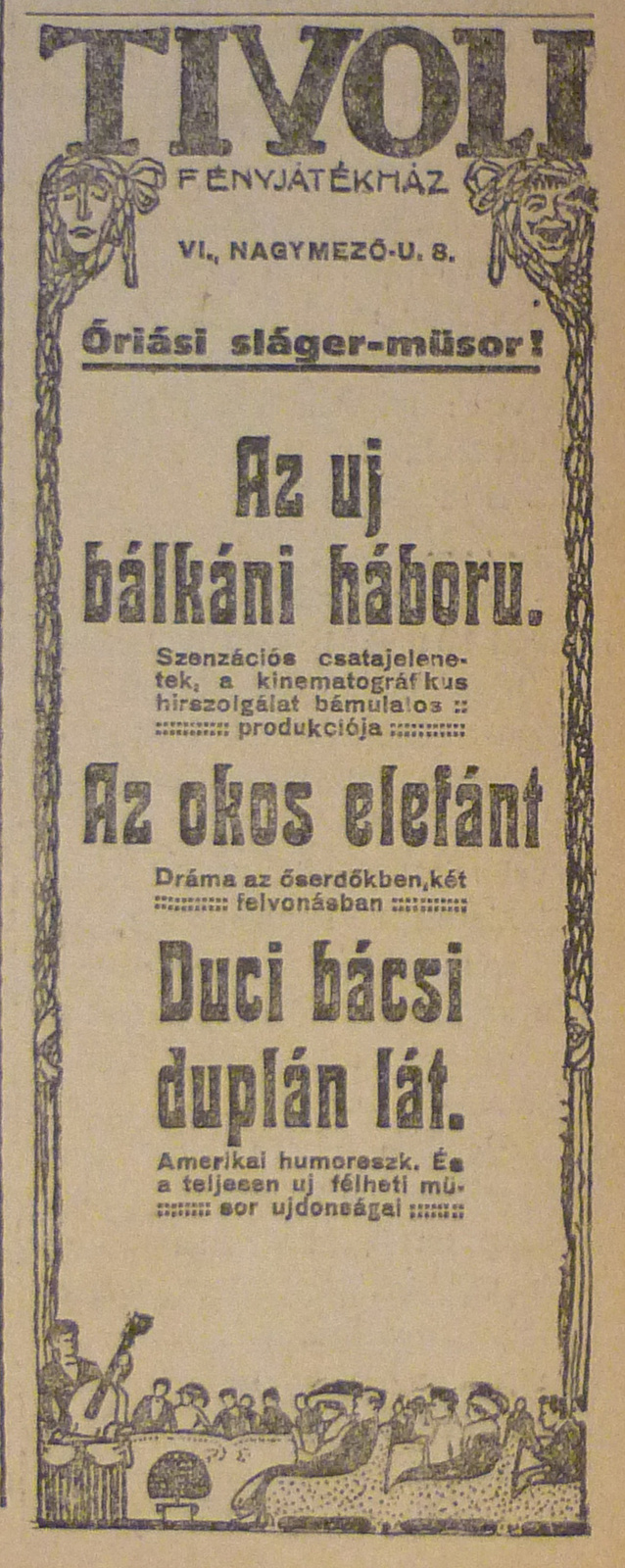 TivoliMozi-1913Augusztus-AzEstHirdetes