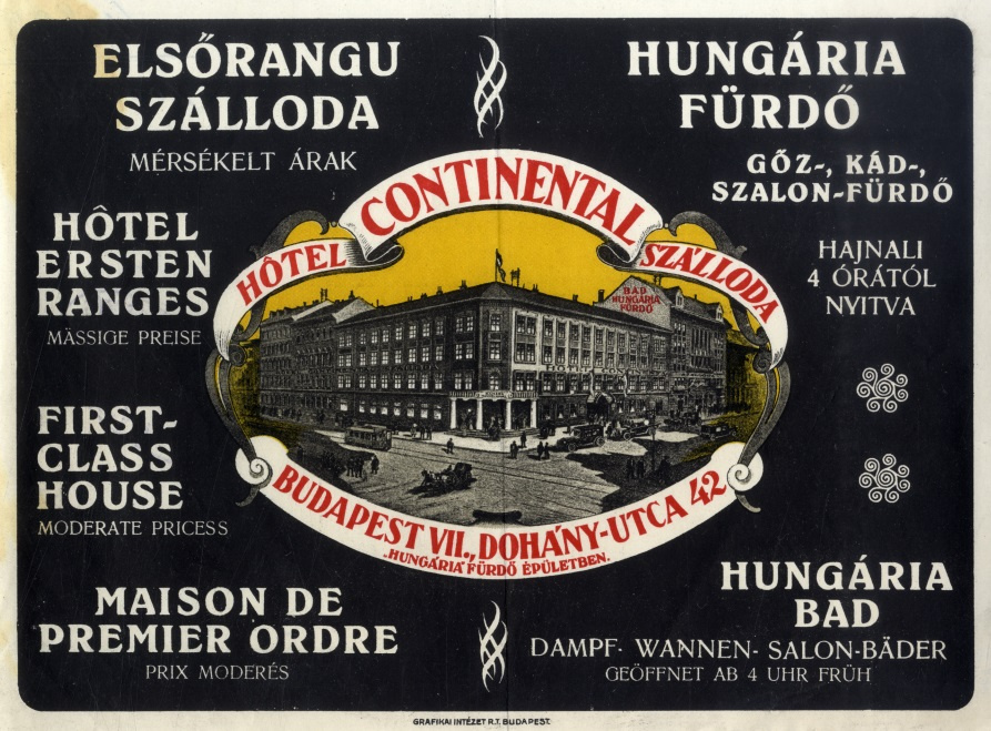 HungariaFurdo-1925-Hirdetes