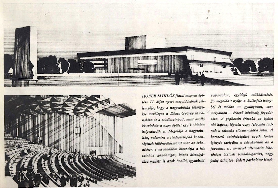 NemzetiSzinhaz-1966-HoferMiklosTerve-BudapestUjsag1966Jan