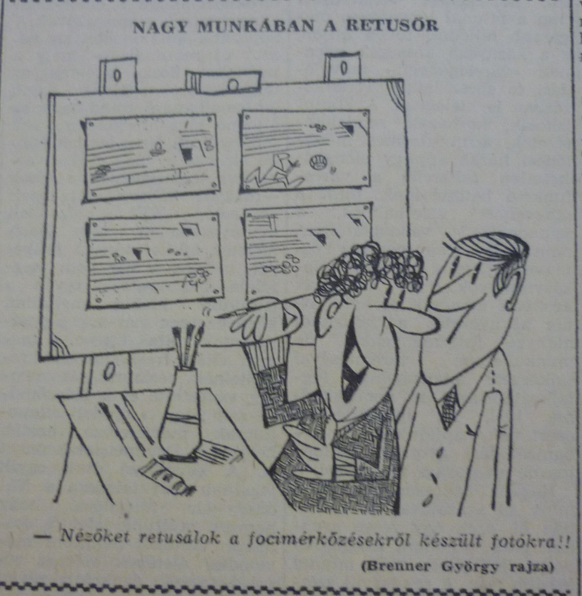 Focimeccs-196805-Karikatura-MagyarNemzet