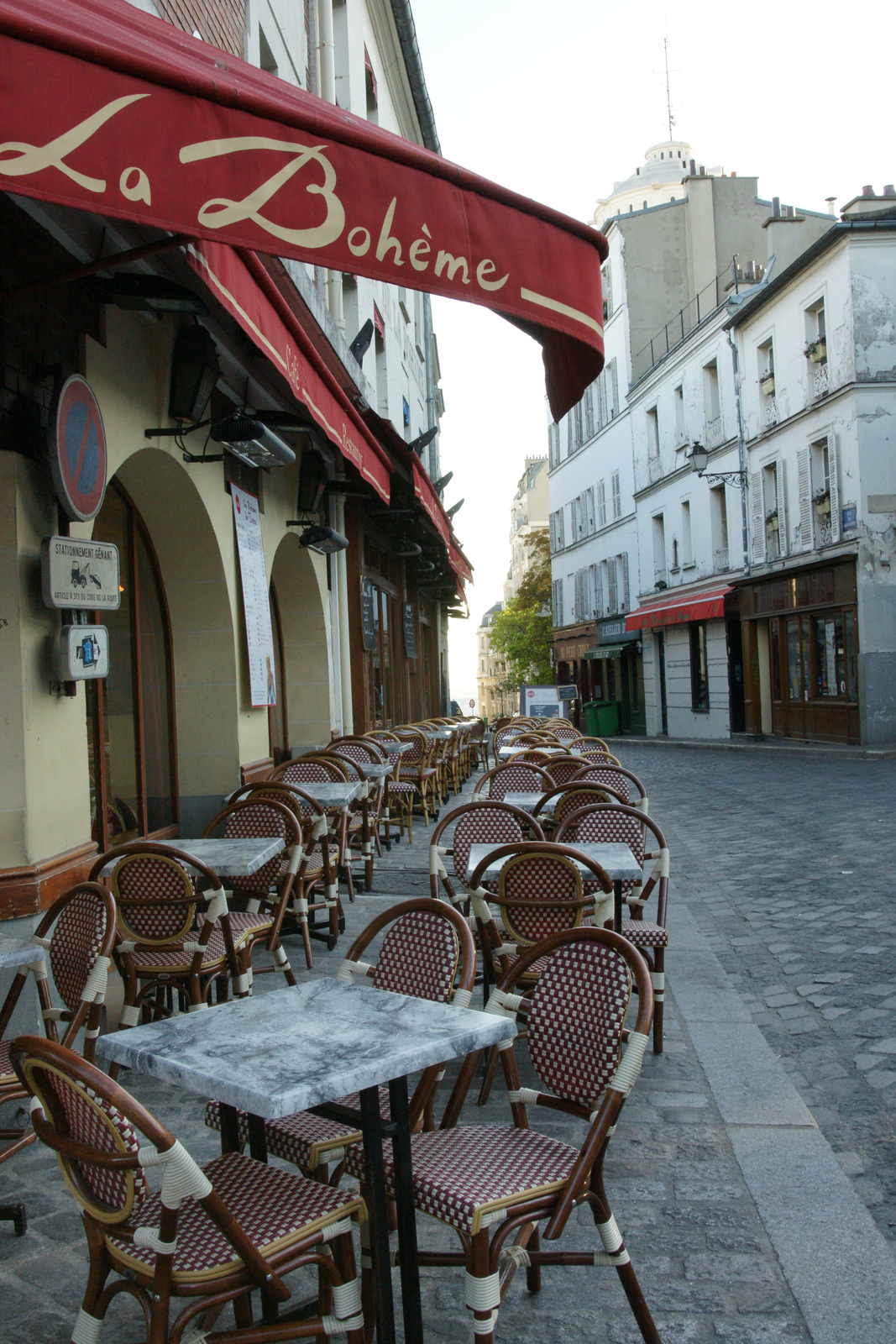 Párizs széksorok