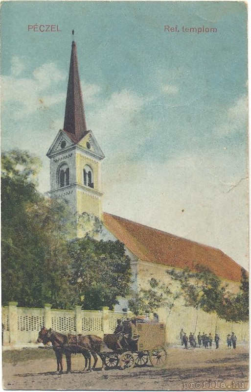 Pécel (1905) ref. templom