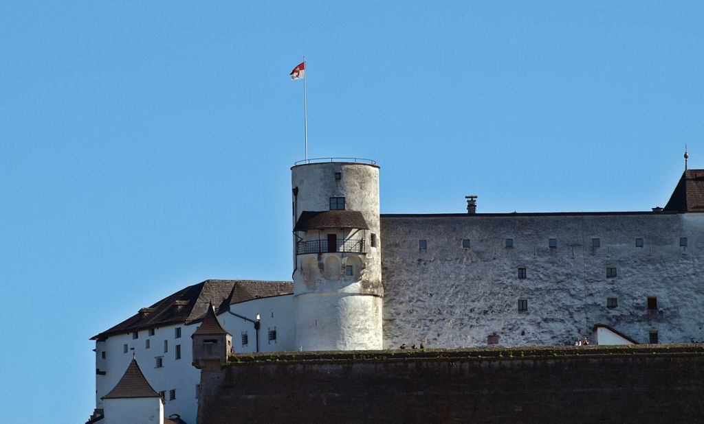 Salzburg, panoráma - vár