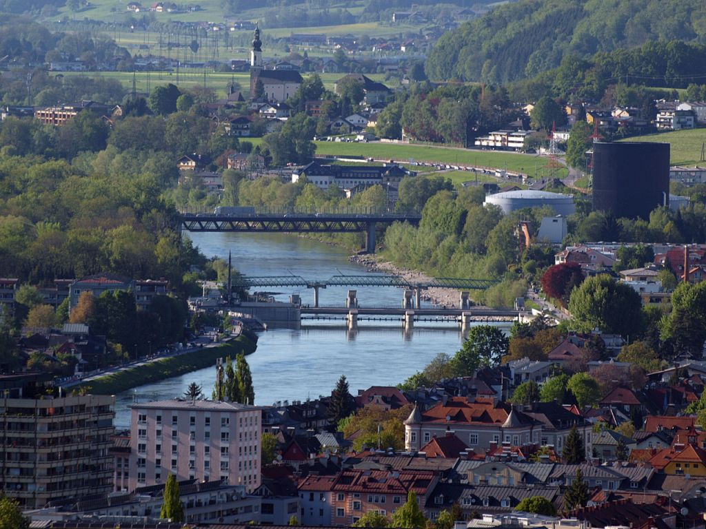 Salzburg, panoráma - duzassztó