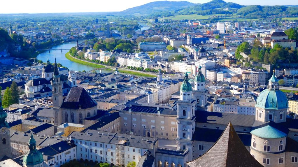 Salzburg, panoráma