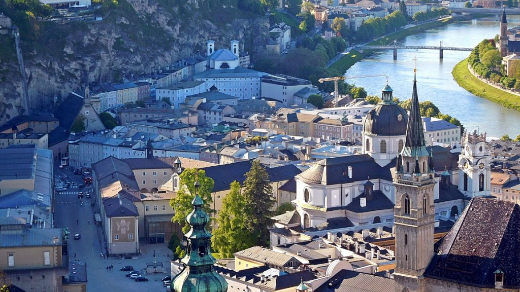 Salzburg, panoráma