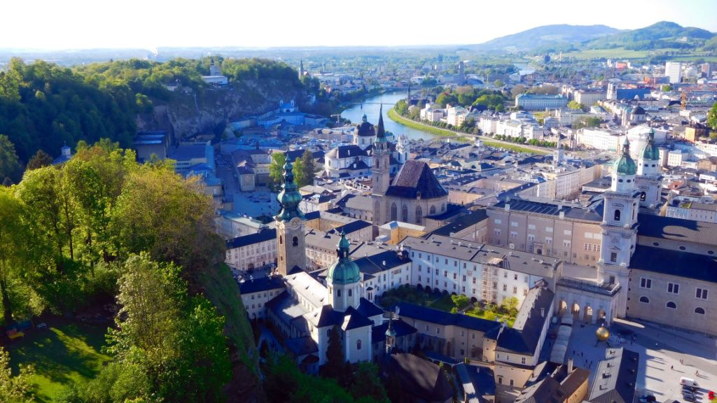 Salzburg, panoráma