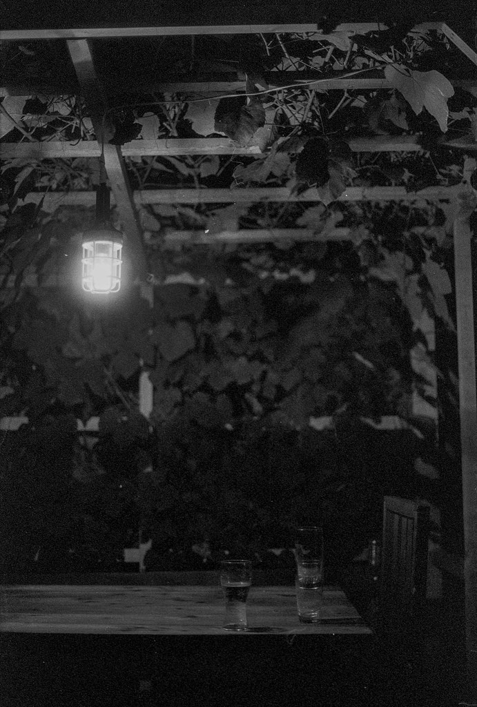 rural summer night feeling - Canon AV-1 Canon nFD 50mm f/1.4 Kod