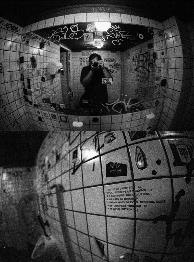 urinate as required - Minolta SRT-303 Minolta MC Fish-Eye Rokkor