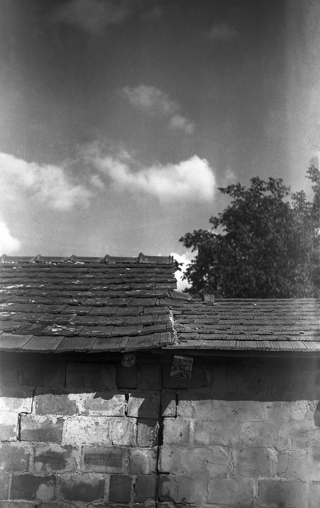 rooftops - Voigtländer Bessa RF with 105 /3.5 Helomar expired OR