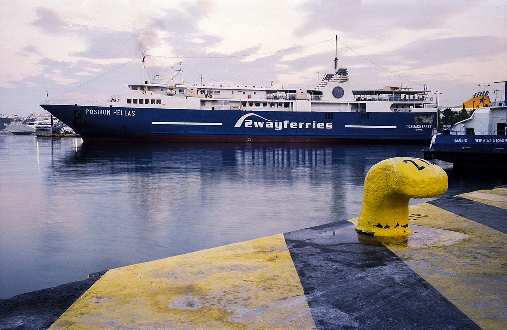 Piraeus Port - Konica Hexar Kodak Ektar