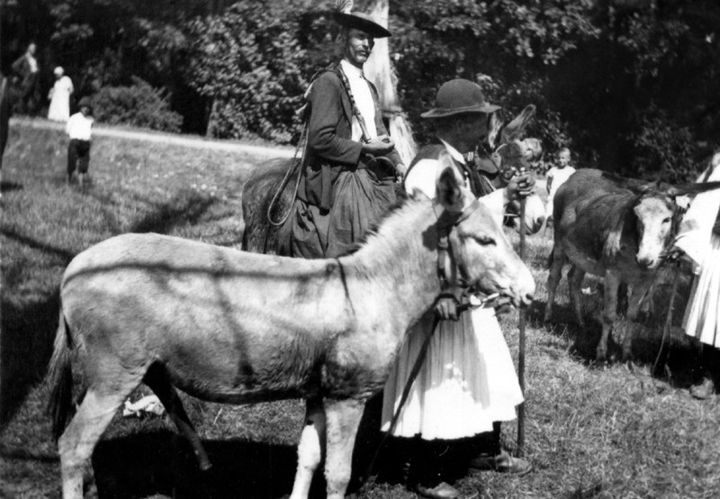 Juhászok a hidi vásáron. 1928.