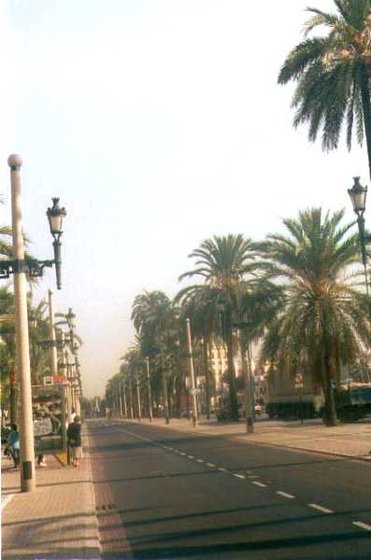 389-Barcelona, Colombus sétány